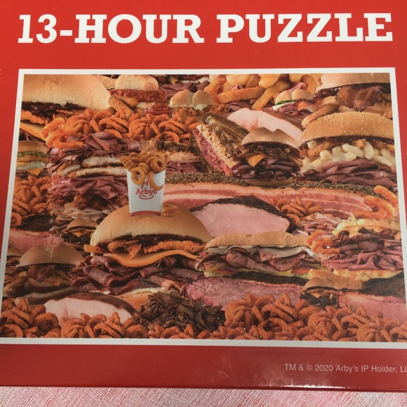 ARBY'S 13-Hour Puzzle 1000 Pieces NEW Complete Sealed Dated 2020 - Picture 6 of 6